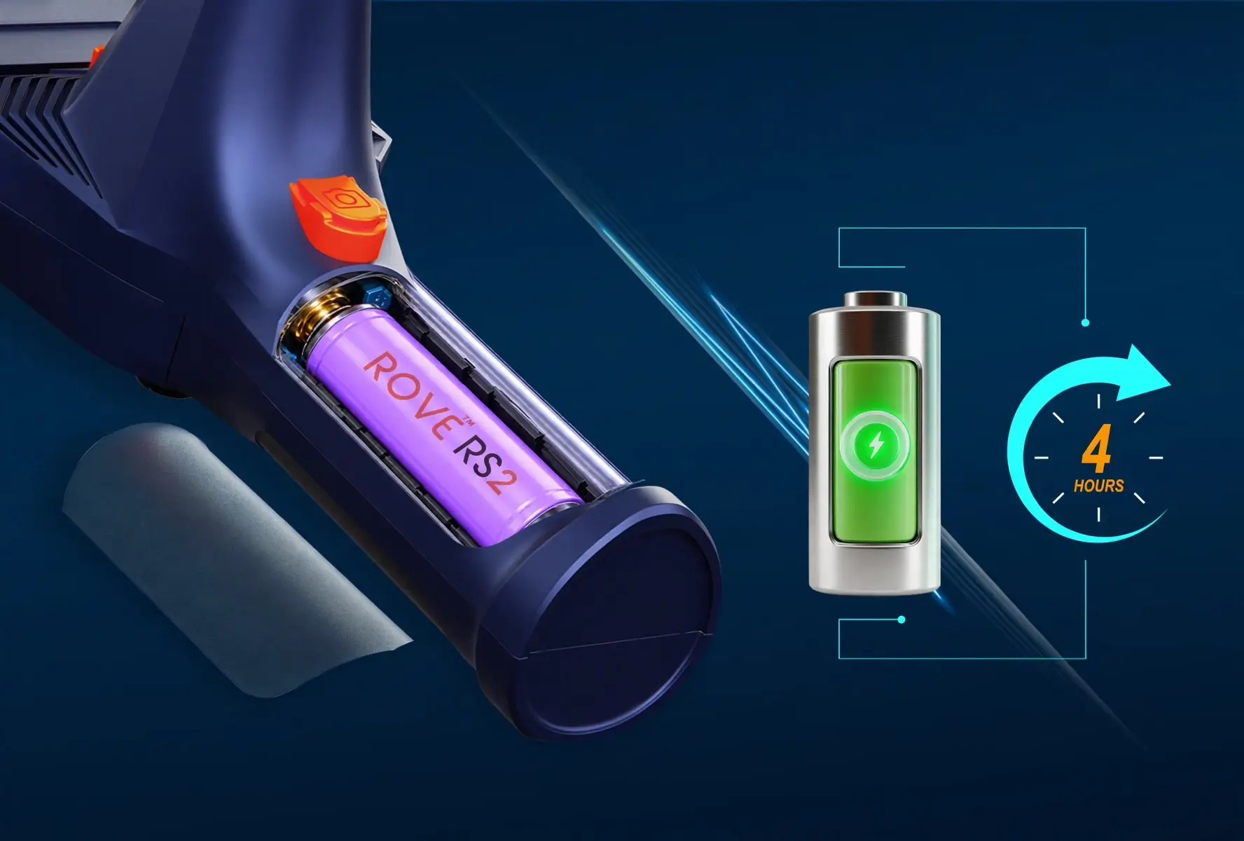 2600mAh Rechargeable Battery